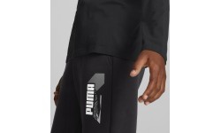 Puma Alpha Longsleeve Tee Junior T-Shirt Black 670103 01