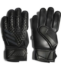 Adidas Predator Match Fingersave Junior vārtsarga cimdi, melni HY4073