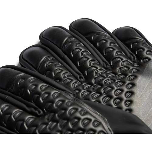 Вратарские перчатки Adidas Predator Match Fingersave Junior черные HY4073