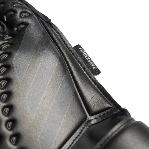 Adidas Predator Match Fingersave Junior Goalkeeper Gloves Black HY4073