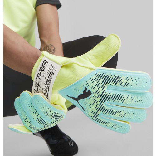 Вратарские перчатки Puma Ultra Grip Yellow Green 041817 06