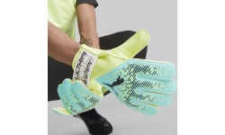 Puma Ultra Grip vārtsarga cimdi Yellow Green 041817 06
