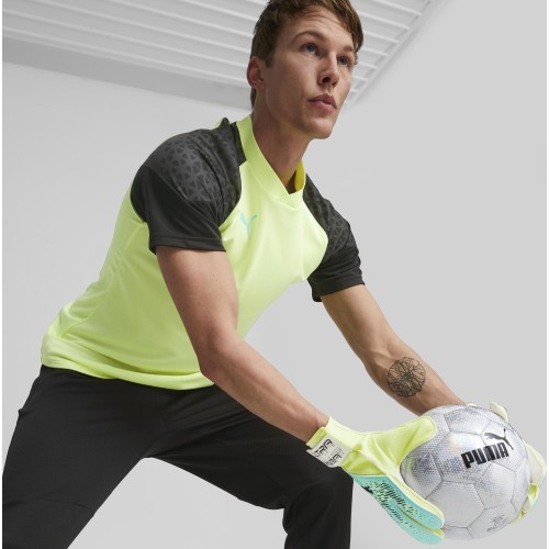 Puma Ultra Grip Goalkeeper Gloves Yellow Green 041817 06