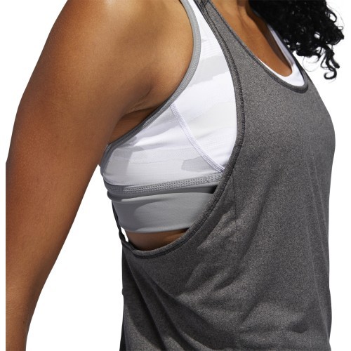 Adidas 3 Stripe Tank Top Black DU3459