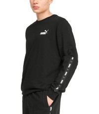 Puma Ess+ Tape Crew vīriešu džemperis Black 847384 01