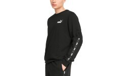 Мужской свитшот Puma Ess+ Tape Crew Black 847384 01