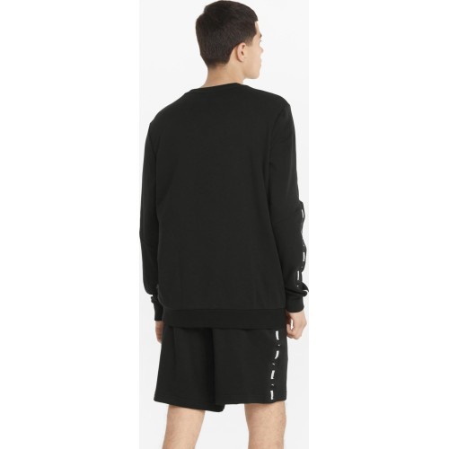 Мужской свитшот Puma Ess+ Tape Crew Black 847384 01