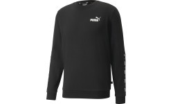 Puma Ess+ Tape Crew vīriešu džemperis Black 847384 01