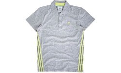 Adidas vīriešu sporta polo krekls, pelēks/dzeltens, V37343
