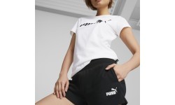 Женские шорты Puma Ess 4" Sweat, чёрные, 586824 01