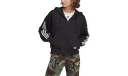 Adidas W 3S FZ Hoodie Women's Sweatshirt Black GL1462