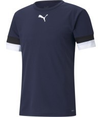 Мужская футбольная футболка Puma TeamRise Jersey, тёмно-синяя, 704932 06