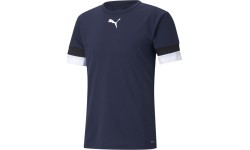 Мужская футбольная футболка Puma TeamRise Jersey, тёмно-синяя, 704932 06