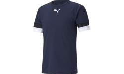 Мужская футбольная футболка Puma TeamRise Jersey, тёмно-синяя, 704932 06