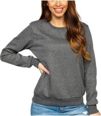 Толстовка флисовая женская J.Style, серая 68W01-5