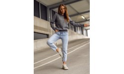 J.Style Džemperis Moterims Fleece Grey 68W01-5