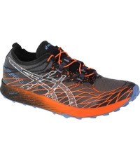 Беговые кроссовки Asics Fujispeed M, черно-оранжевые