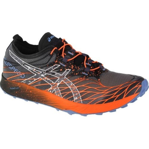 Кроссовки для бега Asics Fujispeed M, чёрно-оранжевые