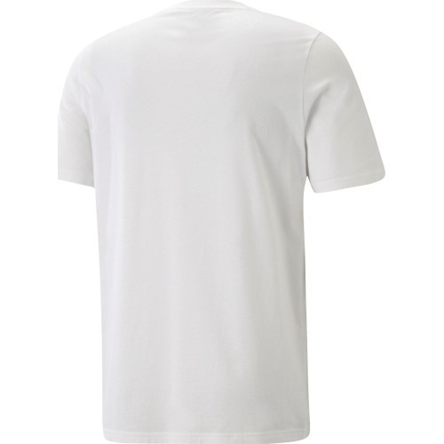 Puma Men's T-shirt Graphics Puma Wording White 674475 02