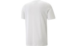 Puma Men's T-shirt Graphics Puma Wording White 674475 02
