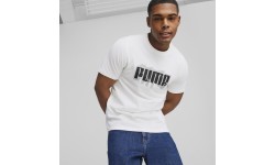 Puma vīriešu T-krekls Graphics Puma Wording White 674475 02