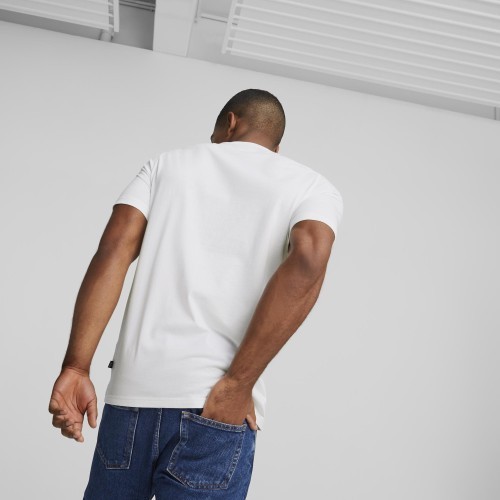 Puma мужская футболка Graphics Puma Wording White 674475 02