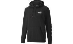 Мужская толстовка Puma Ess+ Tape Hoodie чёрная 847385 01