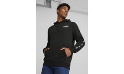 Мужская толстовка Puma Ess+ Tape Hoodie чёрная 847385 01
