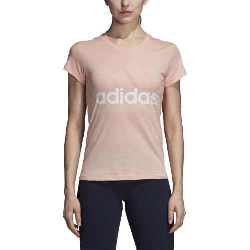 Adidas Ess Li Sli Tee women's top Coral CZ5770