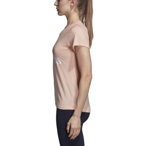 Adidas Ess Li Sli Tee women's top Coral CZ5770