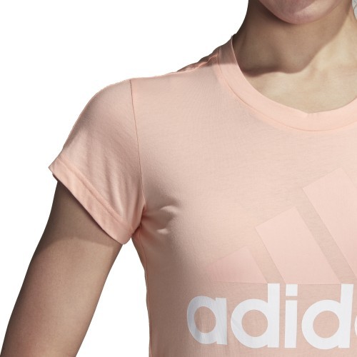 Adidas Ess Li Sli Tee sieviešu krekls Coral CZ5770