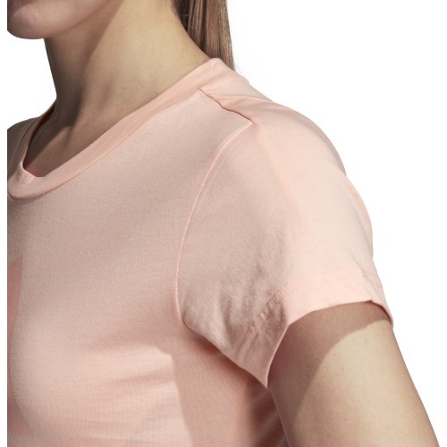 Adidas Ess Li Sli Tee sieviešu krekls Coral CZ5770