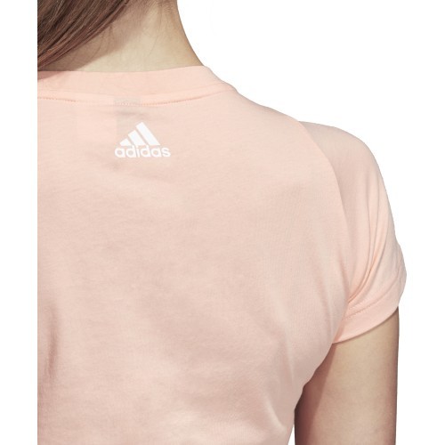 Adidas Ess Li Sli Tee sieviešu krekls Coral CZ5770