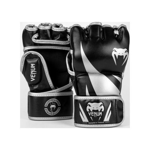 Перчатки Venum Challenger 2.0 MMA - черный/серебристый