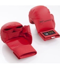 Карате перчатки с зашитой для большого палеца руки TOKAIDO RED