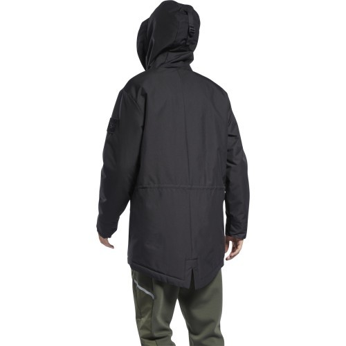 Reebok OW U FL Parka vīriešu jaka, melna GR8972