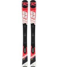 Горные лыжи Rossignol Hero JR 100-130 Kid-X + Kid 4 GW B76 чёрные