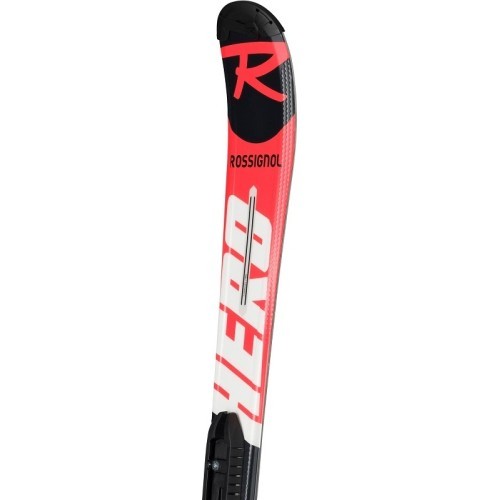 Kalnu slēpes Rossignol Hero JR 100-130 Kid-X + Kid 4 GW B76 melnas