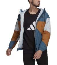 Adidas BTS HD vīriešu jaka, zili brūna, GT7396