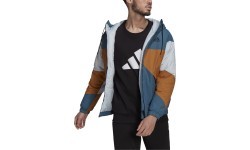 Мужская куртка Adidas BTS HD Jacket, сине-коричневая, GT7396