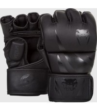 Перчатки для ММА Venum Challenger - матовые/черные