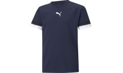 Футболка детская Puma TeamRise Jersey Jr Navy 704938 06