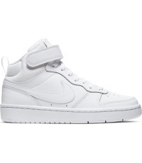 Nike Avalynė Paaugliams Court Boroudh Mid 2 White