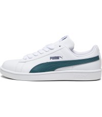 Кроссовки детские Puma Up Jr белые зелёные 373600 30