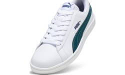 Кроссовки детские Puma Up Jr белые зелёные 373600 30