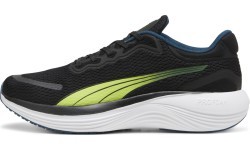 Puma Scend Pro Men's Running Shoes White Black Yellow 378776 17