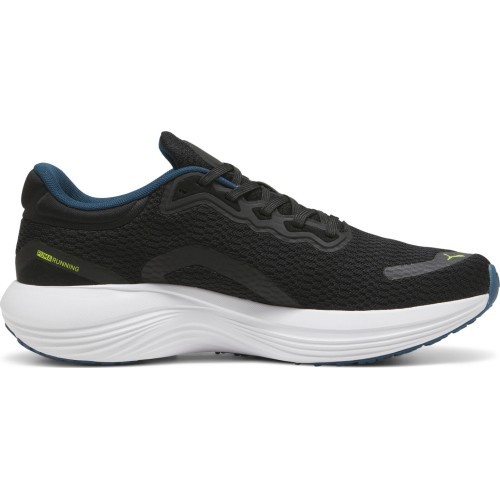 Puma Scend Pro мужские беговые кроссовки, белые чёрные жёлтые, 378776 17