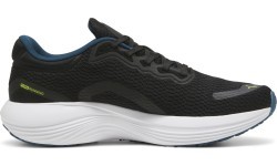 Puma Scend Pro мужские беговые кроссовки, белые чёрные жёлтые, 378776 17