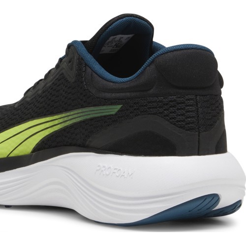 Puma Scend Pro Men's Running Shoes White Black Yellow 378776 17