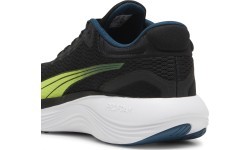 Puma Scend Pro мужские беговые кроссовки, белые чёрные жёлтые, 378776 17